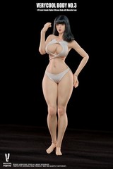 US VERYCOOL VCD-03B 1:6 Natural Silicone Plump Woman Figure Body Big Breast Toy