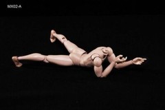 1/6 Scale Narrow Shoulder 12” Male Action Figures Body Caucasian Skin Men Nude