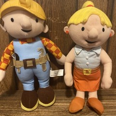 None The Builder And Wendy Plushies Set 11” 2004