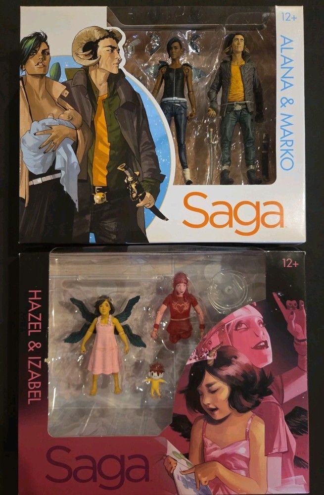 Saga Alana & Marko / Hazel & Izabel (2) 2-Pack McFarlane Toys Figures MISB’s