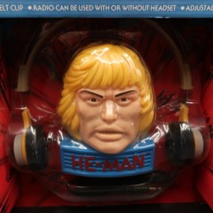MOTU Masters of the Universe #3 – He-Man AM Radio & Adjustable Headset – NEW