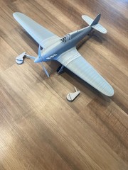 1:18 scale Hawker Hurricane Model Kit-Disassembled and Unpainted