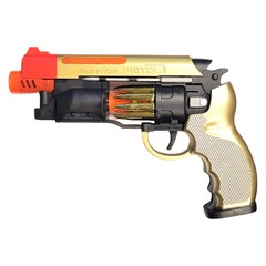 Large LED Light-Up Blaster With Sound (8.5) Adult Size Blade Runner Toy Pistol.