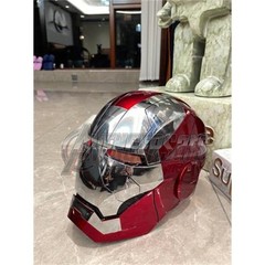 Iron Man Helmet Autoking MK5 1/1 Voice-controlled Transform Mask Cosplay Prop