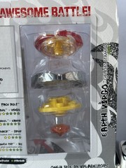 Beyblade Metal Masters Earth Virgo Evil Pisces Hades Kerbecs Ray Striker 2011