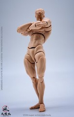 Wind Toys 1/12 Super Flexible Figure Pale Skin 6″ Male Joint Soldier Body & Head
