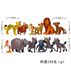 LION KING FIGURES SET – 12 PIECES – NEXT DAY SHIPPING