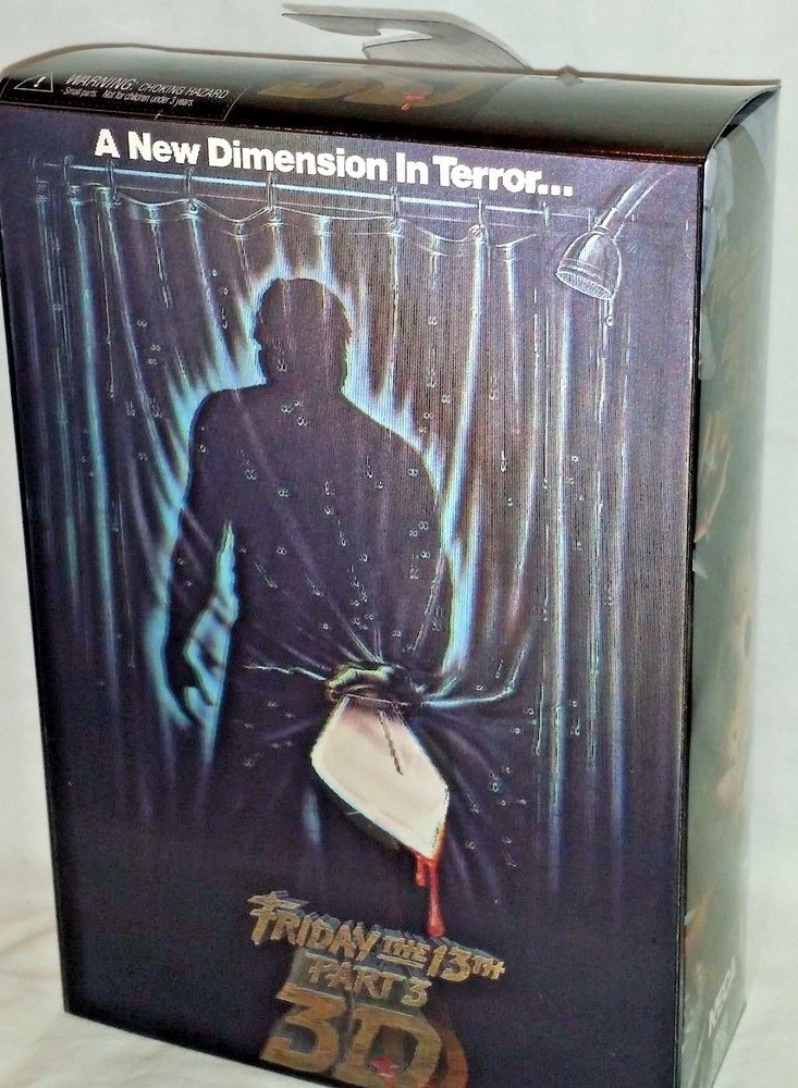 NECA ULTIMATE JASON VOORHEES 7″ Action Figure Friday the 13th Part III 3D MISP