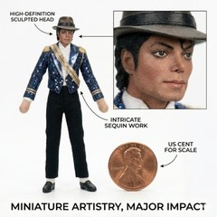 Michael Jackson Cosplay Plush Doll Jointed Figure Collectible Stuffed Toy Room..