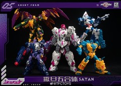 In Stock New TFC Toys Masterpiece Abominus S01-05 Combiner Set of 5 Figures