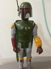 Custom 1979 KENNER STAR WARS 12″ BOBA FETT Green CAPE ACCESSORY (Cape Only)
