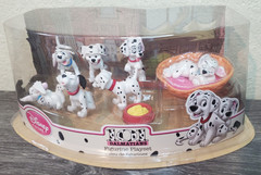 Disney Store 101 Dalmatians Figurine Figure Playset Set Cake Toppers NEW