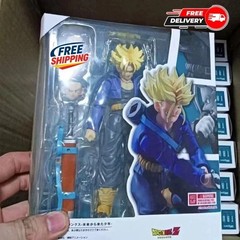 SHF Dragon Ball Z Trunks Figure Super Saiyan Action Figure PVC Model Toy
