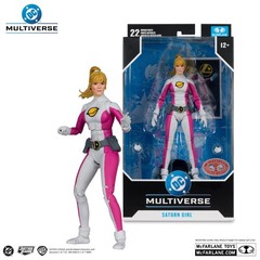 Mcfarlane DC Multiverse * Saturn Girl (DC Classic) Red Platinum 7″ Action figure