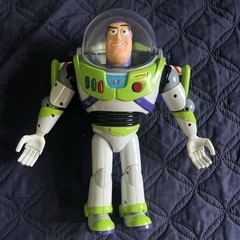 Toy Story Buzz Lightyear 12” THINKWAY ELECTRONICS 1995 Not Working Damaged