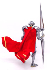 SU-C-UTRN: 1/12 Wired red cape with gold trim for Marvel Legends Infinity Ultron