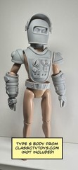 Adventure People Clawtron Custom Action Figure Kit 1:9 or 1:6 Mego