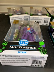 Batman (Dark Knights: Death Metal) Jokerized Gold Label 7″ Figure – NIB