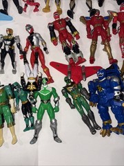 Huge Enormous Lot Bandai Power Rangers Action Figures 1990’s 2000’s Movie Loose