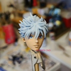 1/12 Jujutsu Kaisen Gojo Satoru Head Carving For 6″ Romankey VTOYS Figure Body