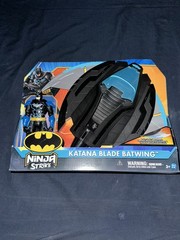 DC BATMAN NINJA STRIKE NIGHTWING JOKER KATANA BLADE BATWING SPIN MASTER LOT OF 4