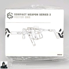 1:6 scale Easy & Simple Compact Weapons Series 2 Vector SMG Set C for 12″ Figure