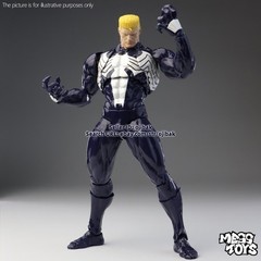 In Stock Mess Toys Venom Lethal Neighbor 1/12 Spider-Man Symbiote Action Figure