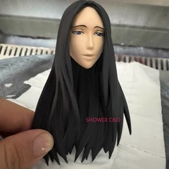 1/12 Custom Bleach Unohana Retsu Head Carving For 6″ Romankey SHF Figure Body