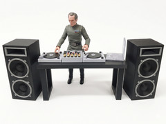 1:12 scale DJ CONCERT ACCESSORIES FIGURE DIORAMA STAR WARS GI JOE