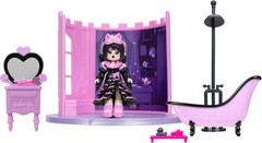 Royale High Powder Room Playset – 1 Doll, 6 Accessories – Fits inside Castle Pla