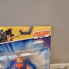DC JUSTICE LEAGUE ACTION SUPERMAN POWER CONNECTS ACTION FIGURE 4.5-INCH NEW