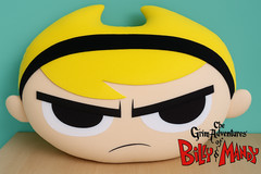 The Grim Adventures of Billy and Mandy (Mandy) Head Plush Pillow
