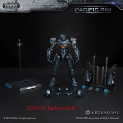 GONG Pacific Rim Gipsy Danger Alloy Action Figure Diecast Collectible Model