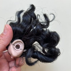 1/6 Female Head Sculpt Curly Black Hair For 12″ PHICEN Hot Toys TBLeague Figure