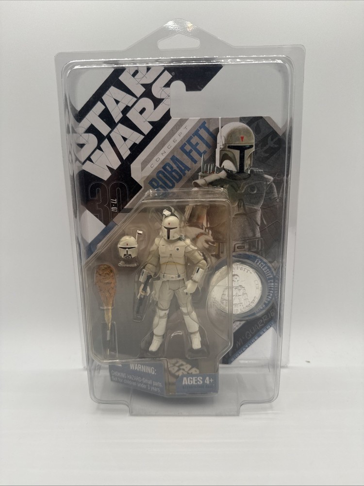 Boba Fett Concept 15 2007 STAR WARS 30th Anniversary Sealed with case