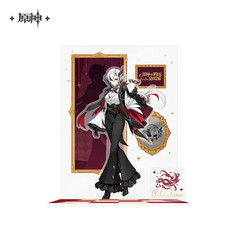 Official Genshin Impact FES 2026 The Knave Arlecchino Acrylic Stand Badge Set