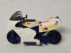 HASBRO VTG 1990 TRANSFORMERS G1 ACTION MASTERS PROWL TURBO CYCLE VEHICLE