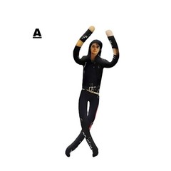 Michael Jackson Cosplay Doll Plush Stuffed Figure Abstract Joint Mobility Toy US