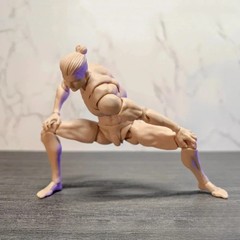 Wind Toys 1/12 Male Flexible Joint Body Articulated White Skin 12″ Action Figure