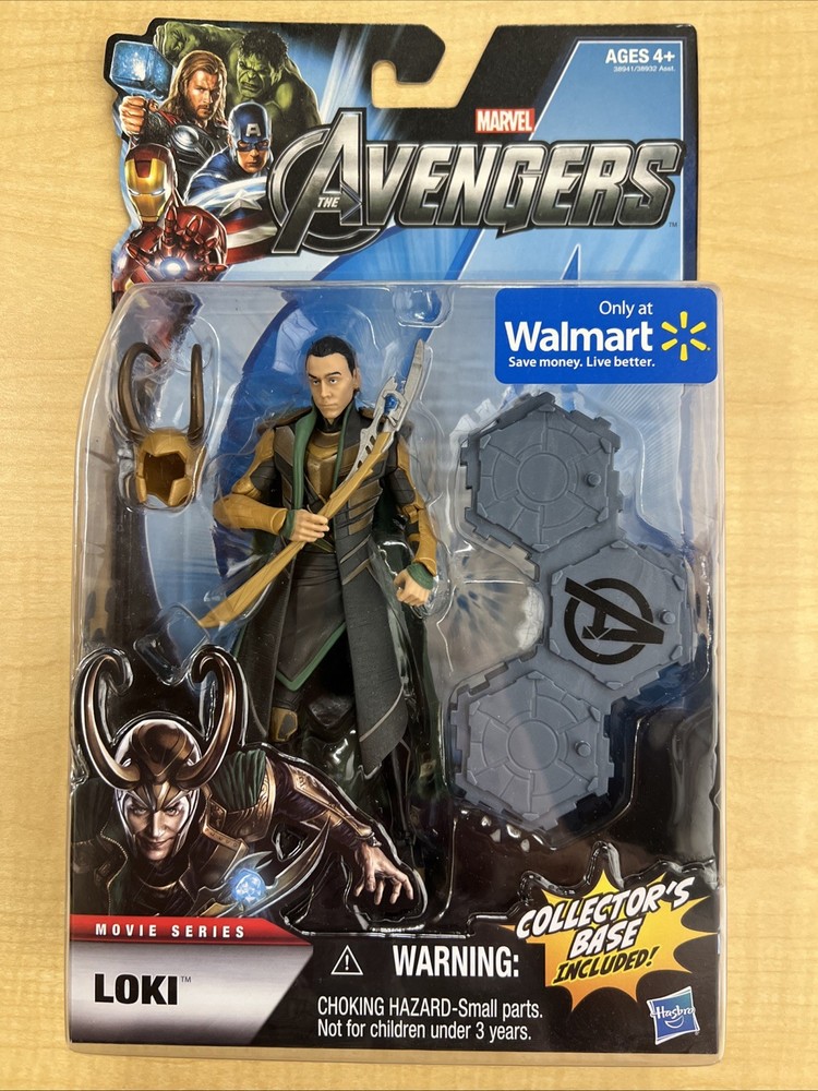 Marvel Movie Series The Avengers LOKI Walmart Figure NEW Gold Version S2