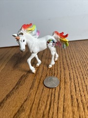 Schleich Bayala Rainbow Unicorn Horse Foal Figurine Toy Figure 73527 2015