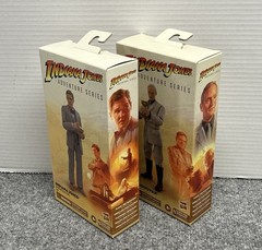 Professor Indiana Jones & Walter Donovan Adventure Series Action Figure Lot