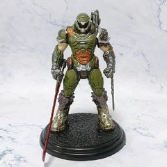 DOOM Eternal Doom Slayer Statue 21cm PVC Collectible Action Figure Model Toys