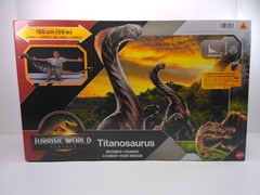 MATTEL JURASSIC WORLD REBIRTH TITANOSAURUS NEW SEALED BOX 59 INCHES LONG