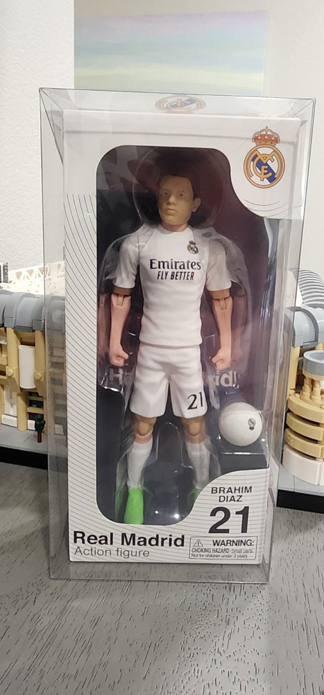 Banbo Toys SOCKERS Real Madrid CF Brahim Díaz 8″ Soccer Action Figure