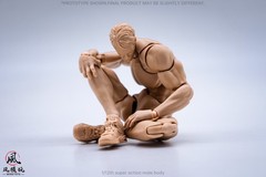 Wind Toys 1/12 Male Flexible Joint Body 16cm White Articulated 6″ Action Figure