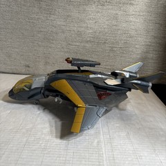 2011 Hasbro Marvel The Avengers Quinjet PLANE TOY ONLY Gray Gold WORKS EUC