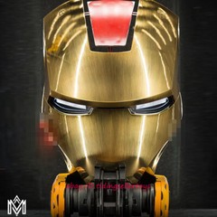 MANDO Iron Man 1/1 Life Size MARK2 Mask helmet Prop Licensed LED Decorate New
