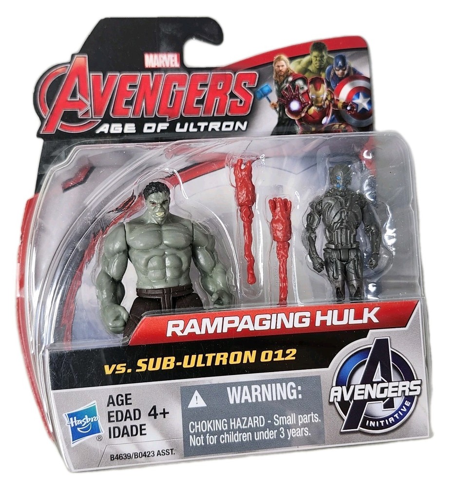 Marvel Avengers Initiative Age of Ultron Rampaging Hulk Figure Figurine Set