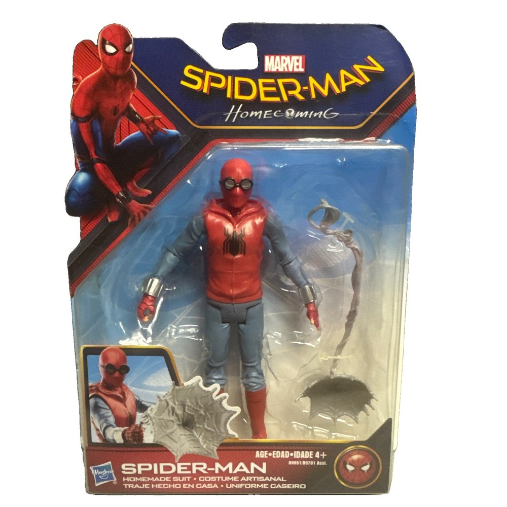 Marvel SPIDER-MAN Homecoming HOMEMADE SUIT Peter Parker Action Figure 2017 New